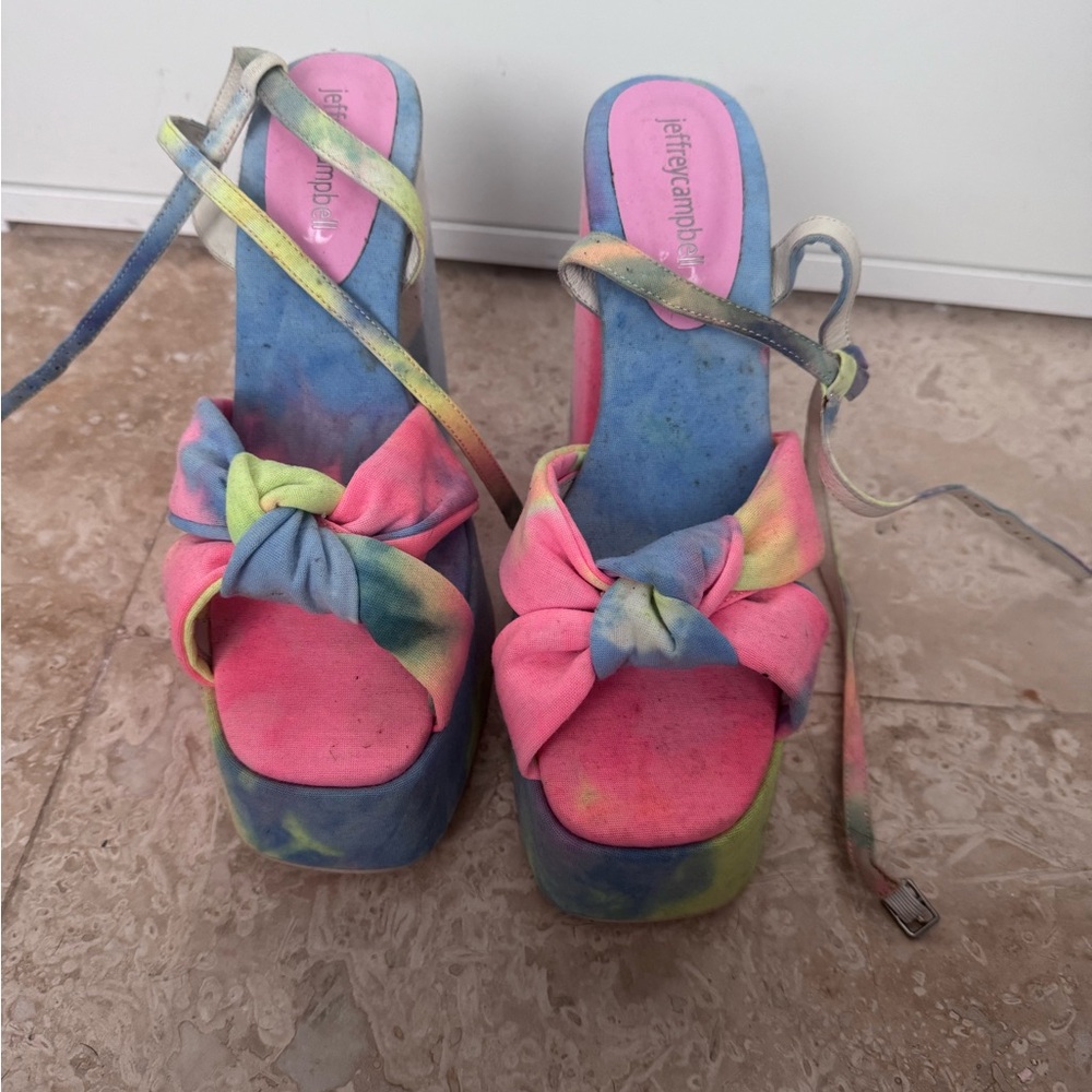 Jeffrey Campbell Multicolor Platform Sandals - image 5